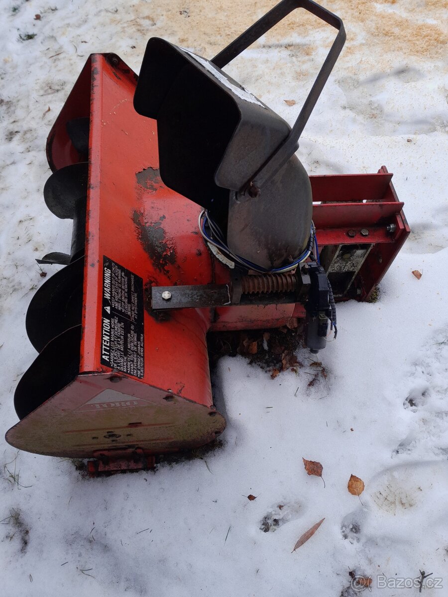 Fréza na sníh, sněhová fréza - 4