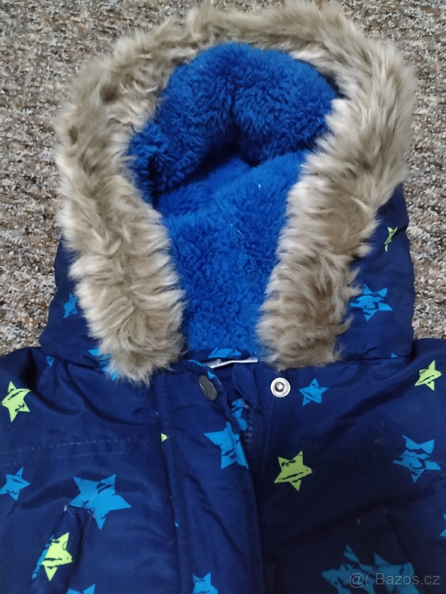 Dětská zimní bunda vel. 86 - 4