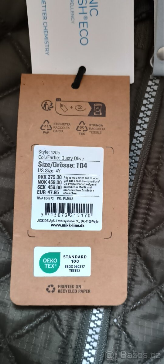 Thermo set mikk-line vel.104 - 4