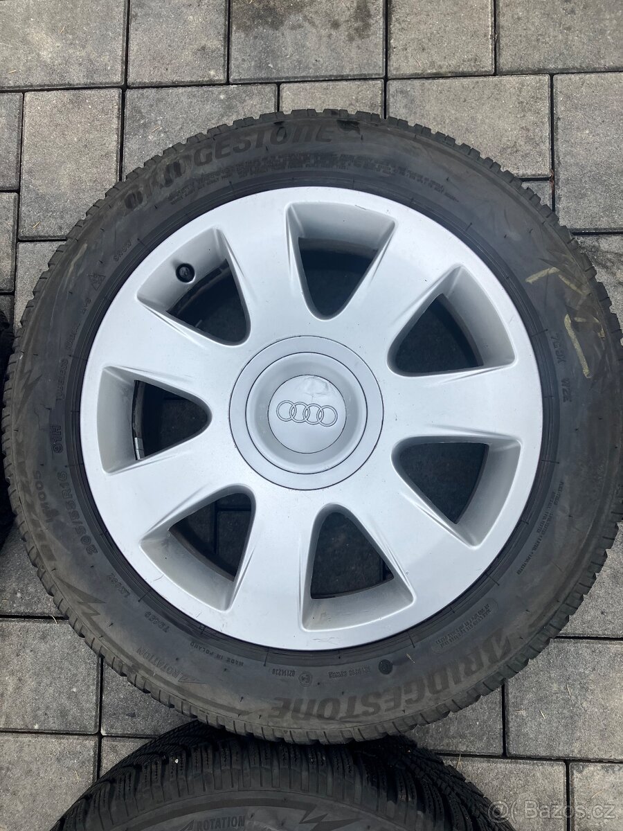 Originální alu kola Audi 205/55R16 - 4