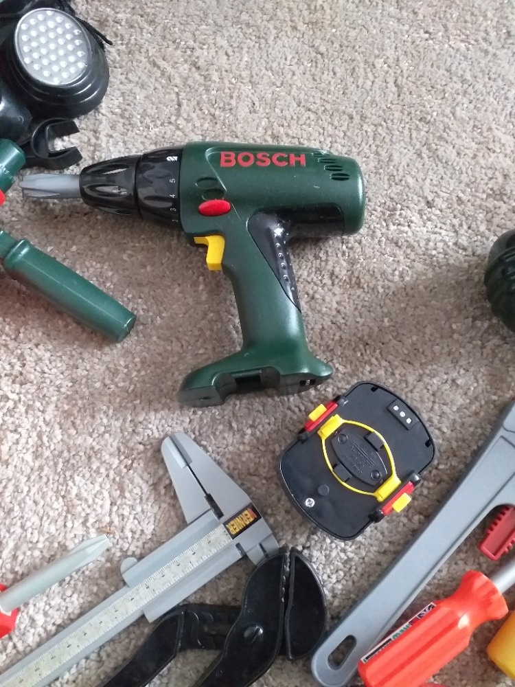 Aku vrtačka Bosch+další vrtačka a nářadí - 4