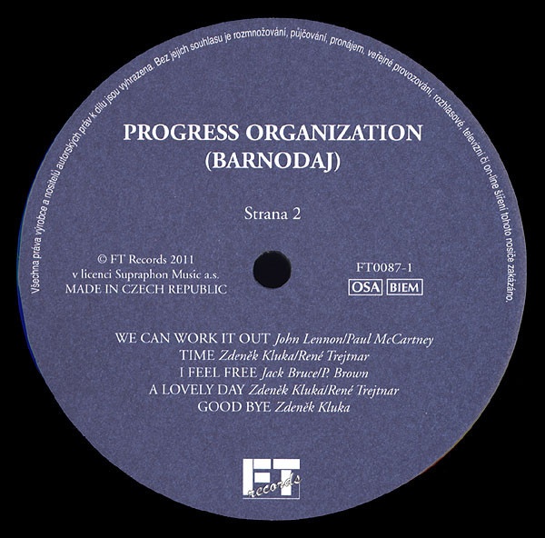 The Progress Organization – Barnodaj (LP) - 4