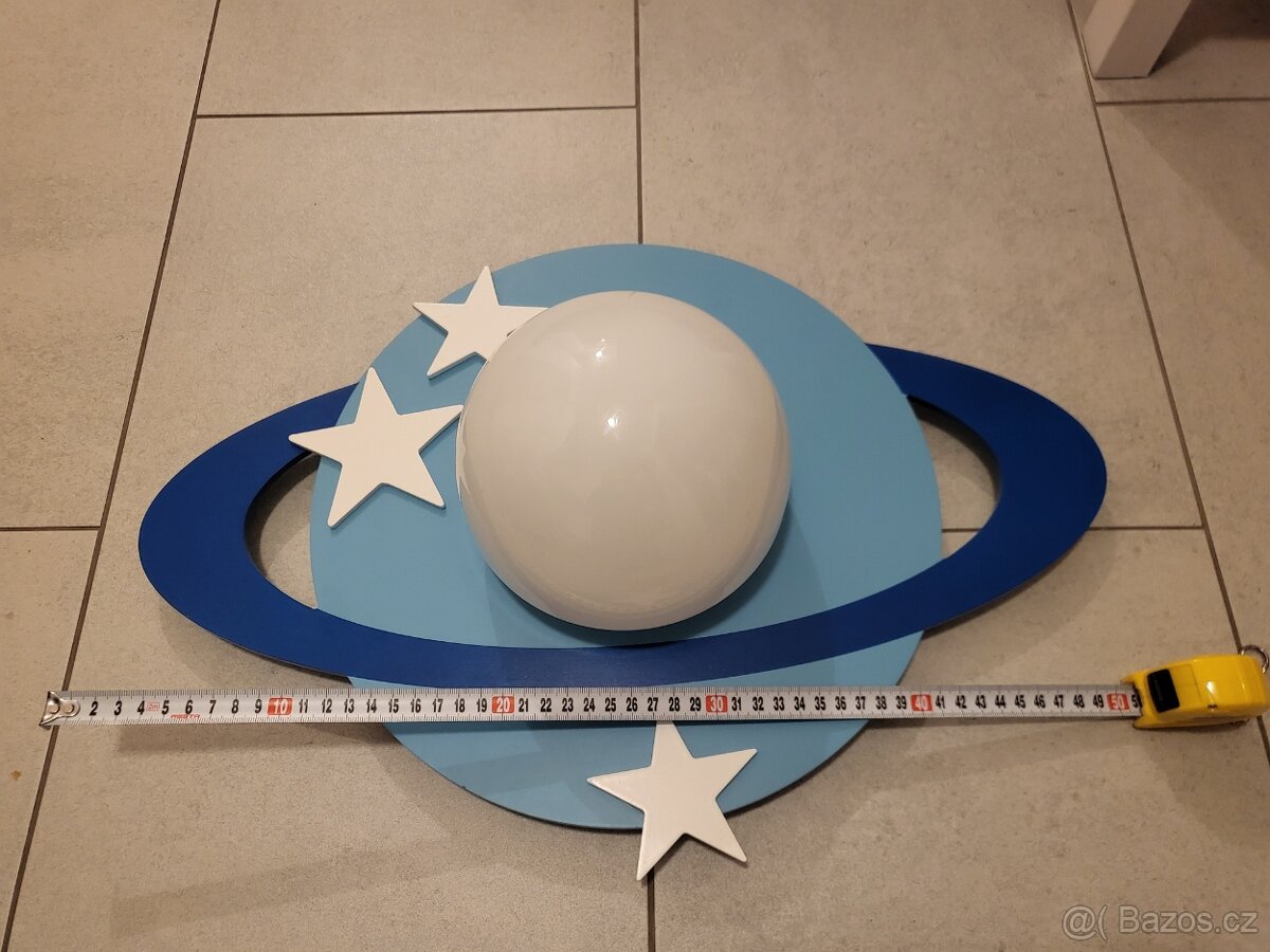 Světlo do dětského pokoje planeta a hvězdičky Philips Cronos - 4