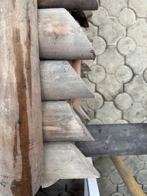 Dřevěná plotovka půlkulatá / Plotová lať - 4