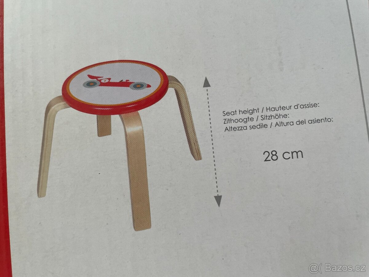 Dětský nábytek, Stůl a 2 židle - 4