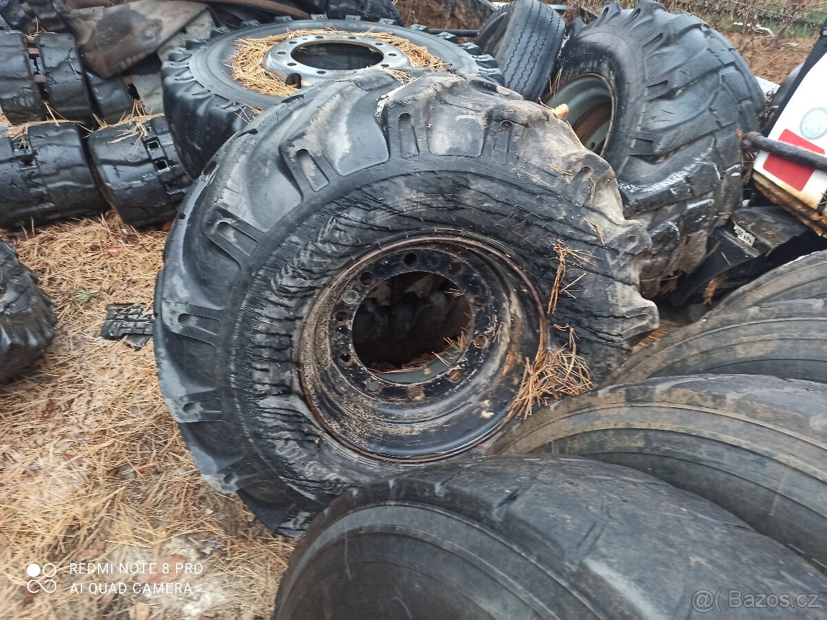 Prodám kola z kolového bagru - 4