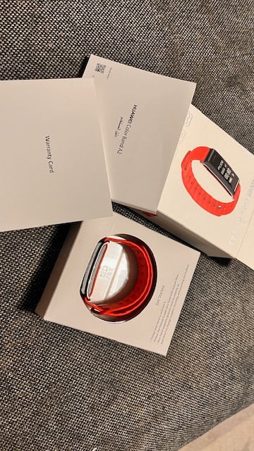 Prodám 2x Hodinky HUAWEI COLOR BAND A2 - 4