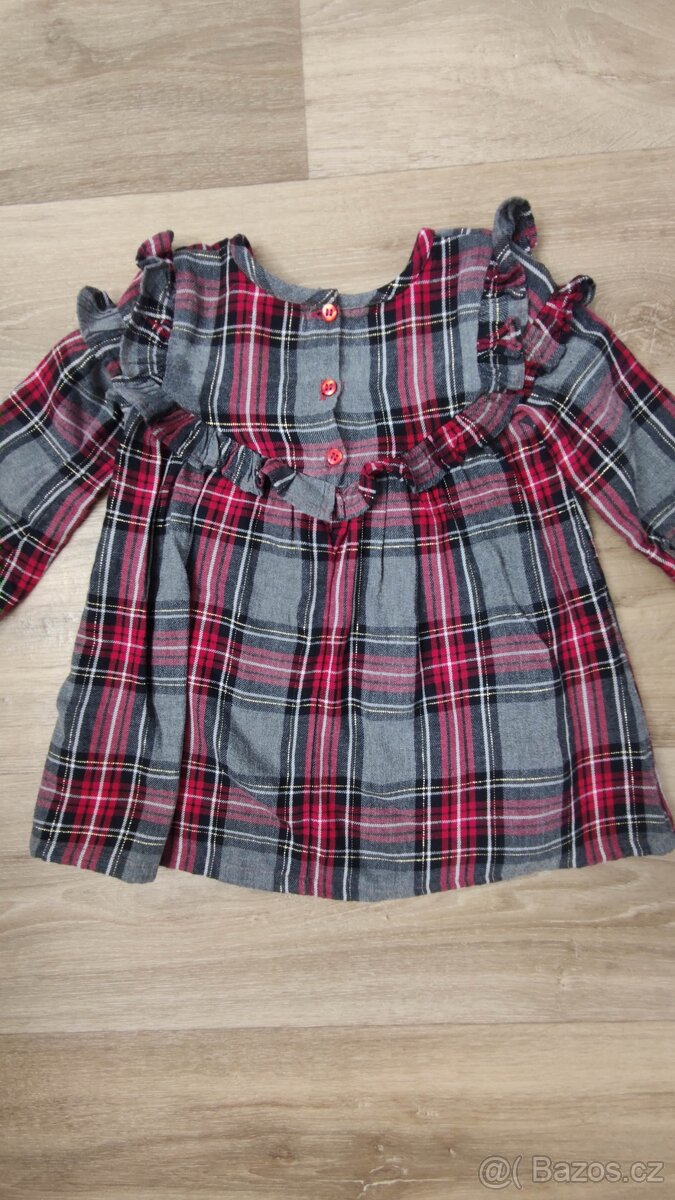 Vánoční šaty zn. NEXT - komplet - 4