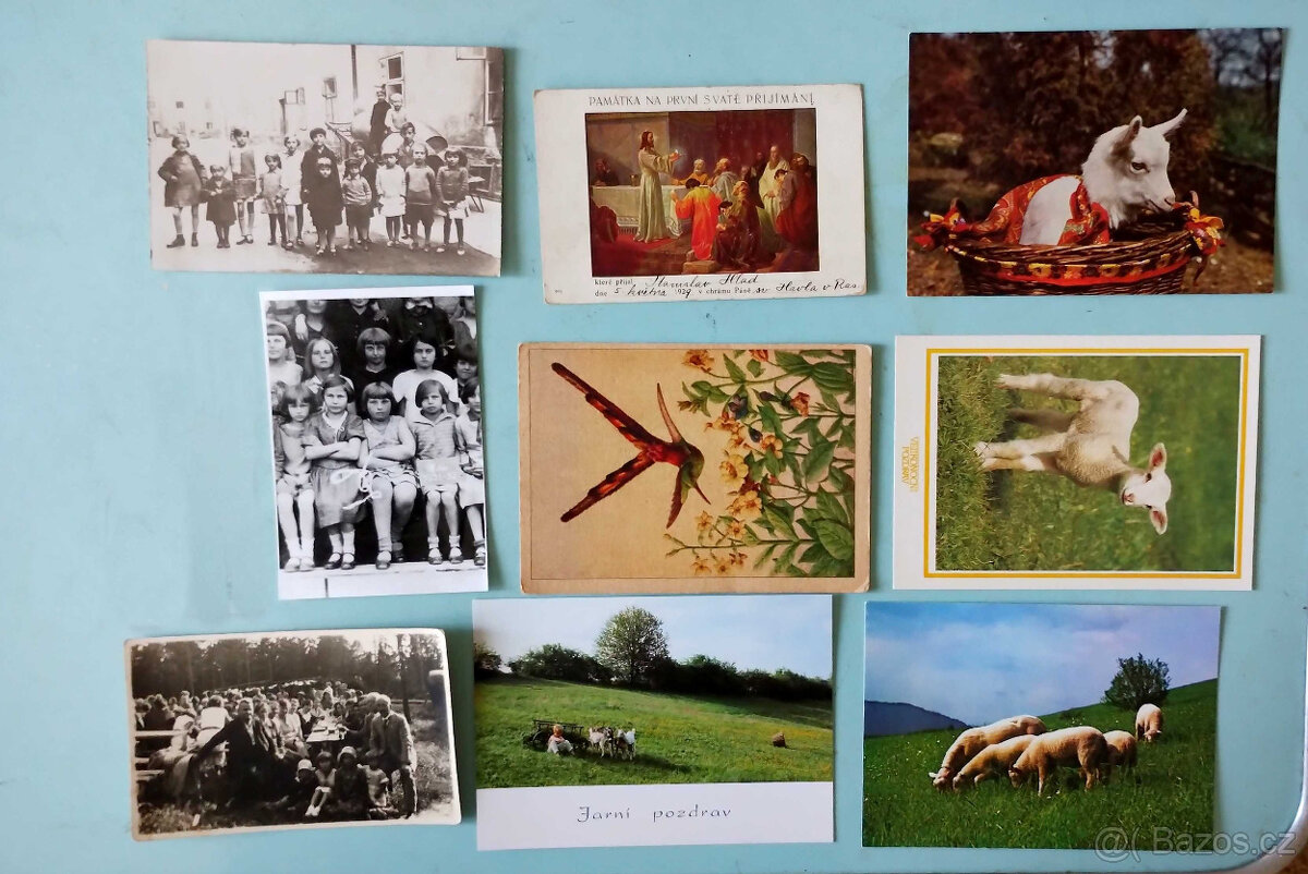 Staré pohlednice Československo a žánrové - 4