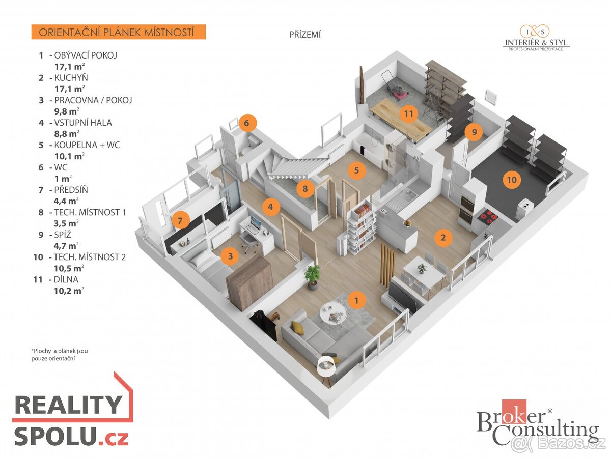 Prodej, domy/rodinný, 167 m2, 43533 Louka u Litvínova, Most - 4