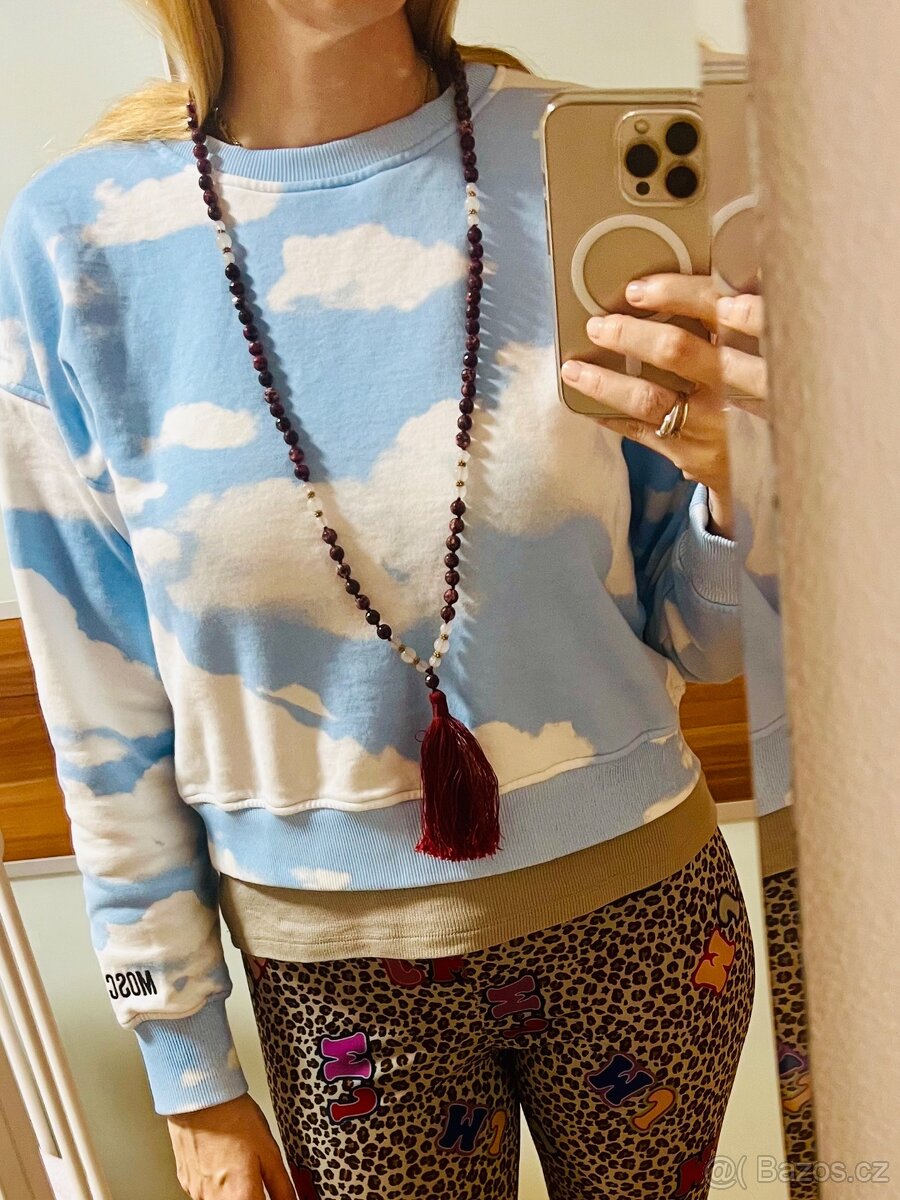 Korále/mála jaspis a růženín - 4