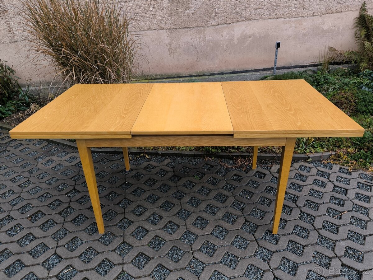 Retro jídelní rozkládací stůl Jitona - 70. léta - 4