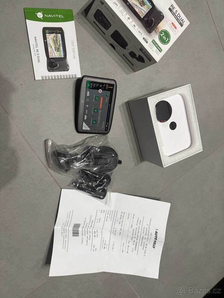 Navigační systém GPS NAVITEL RE 5 DUAL, s kamerou černá - 4