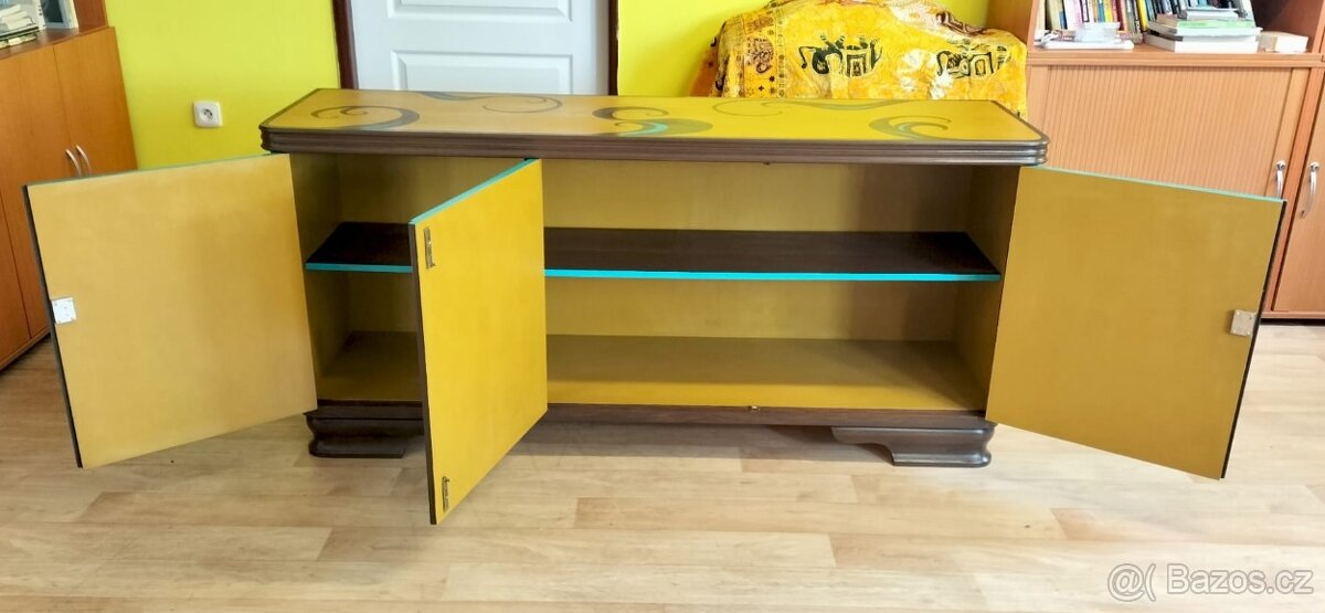 Ručně malovaná komoda - 4