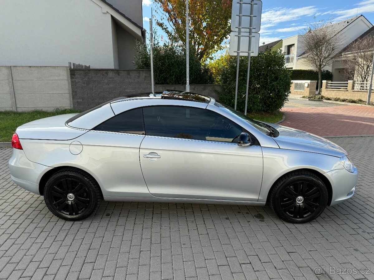 Volkswagen EOS 2.0TDI,Manál,Šibr,Kabrio,Kůže,Po servise⭐ - 4
