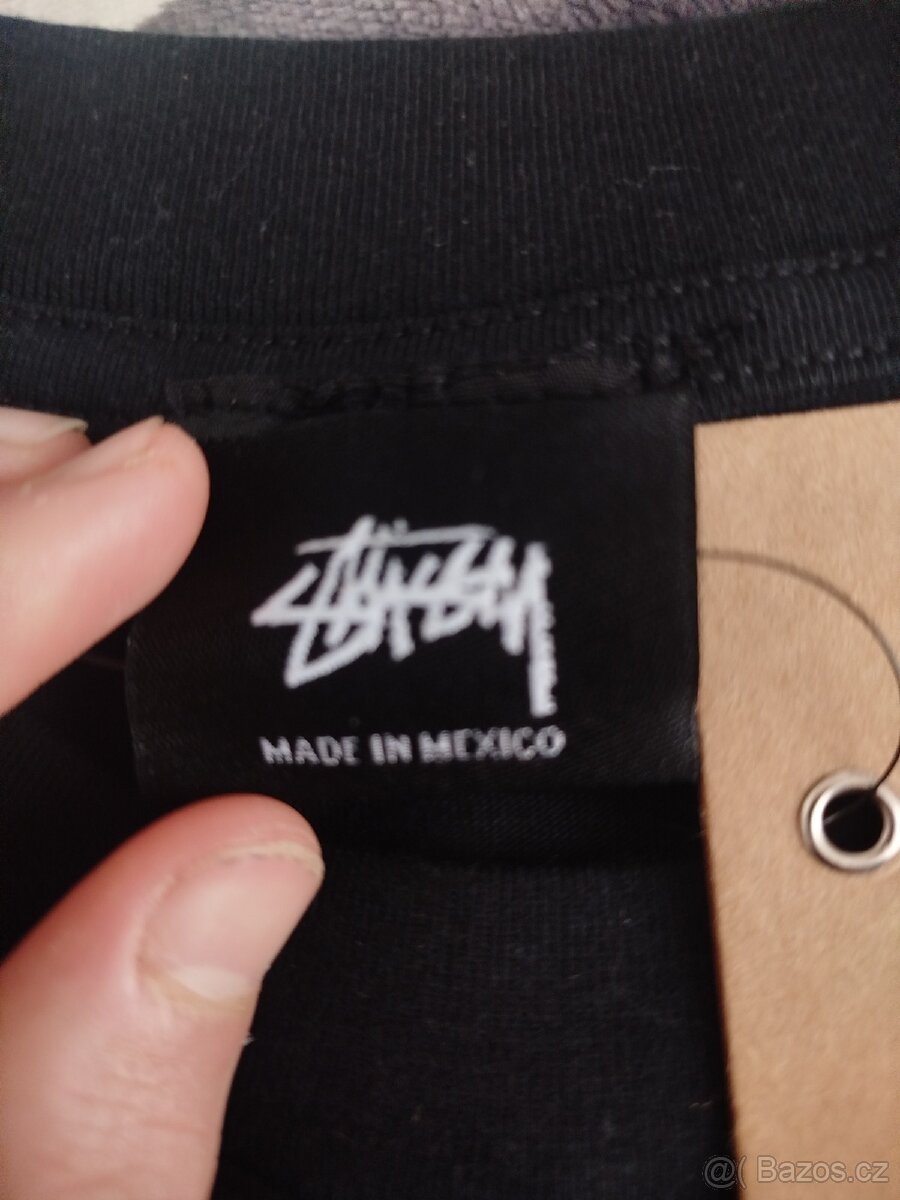 🔥 Tričko Stüssy x Supreme – černé 🔥 - 4