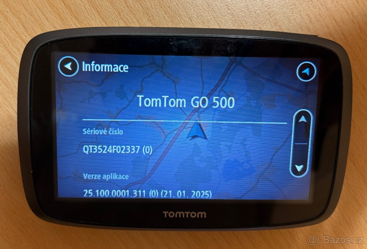 TomTom 500 - NOVÁ BATERIE, mapy doživotně zdarma - 4