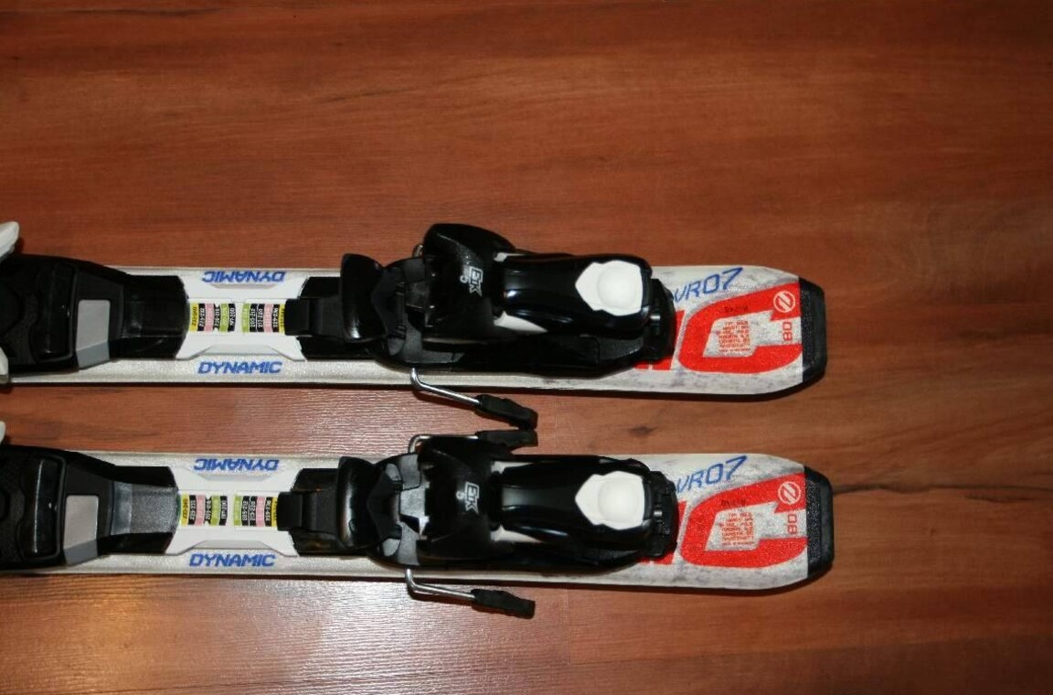 lyže dynamic 80 cm , lyžáky - 4