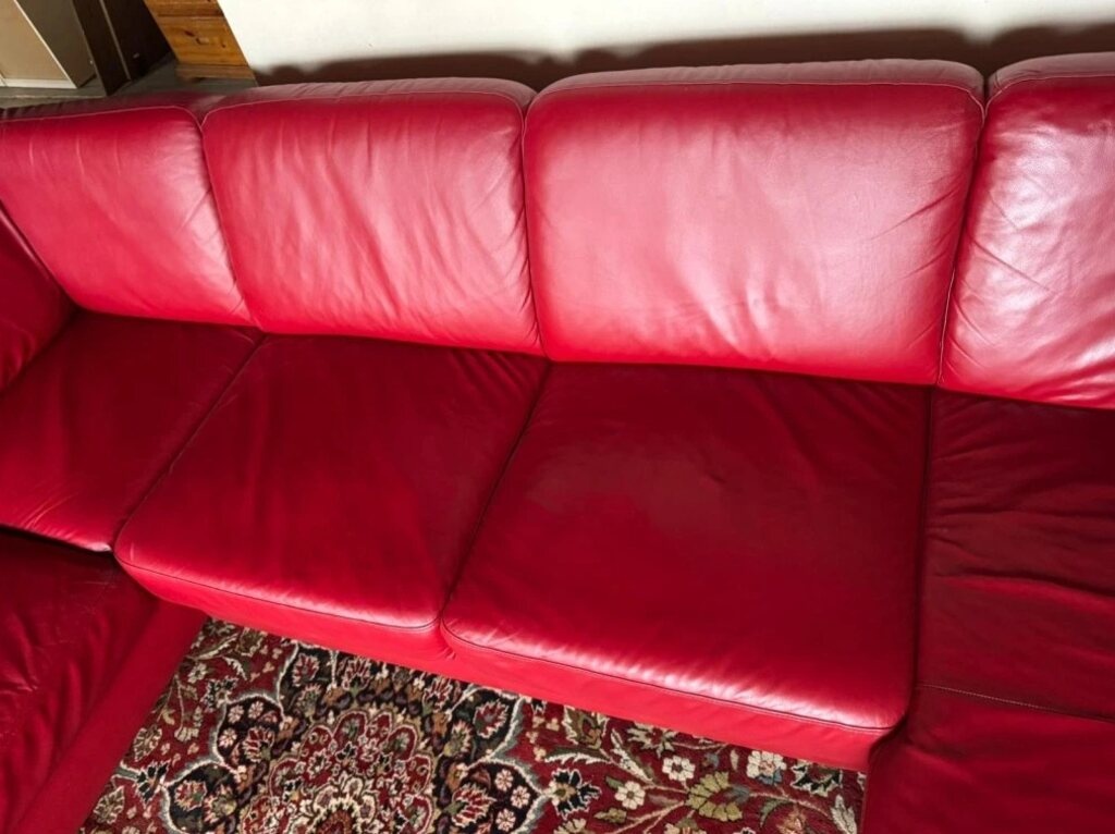 Kožená sedací souprava ve tvaru U, 3145 - 4