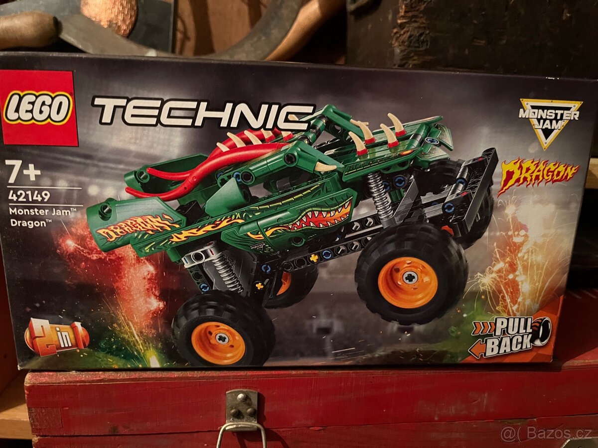 Lego technic McLaren, Monster Jam, auticko - 4