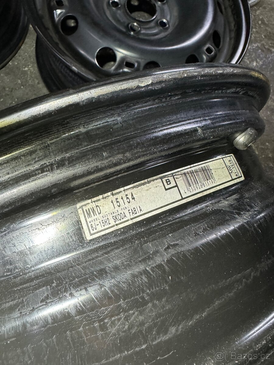 Plecháče 5x100 R15 - 4