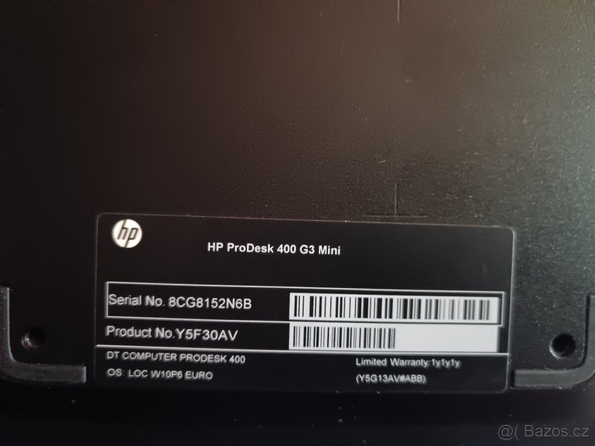 HP ProDesk 400 G3 Mini - 4