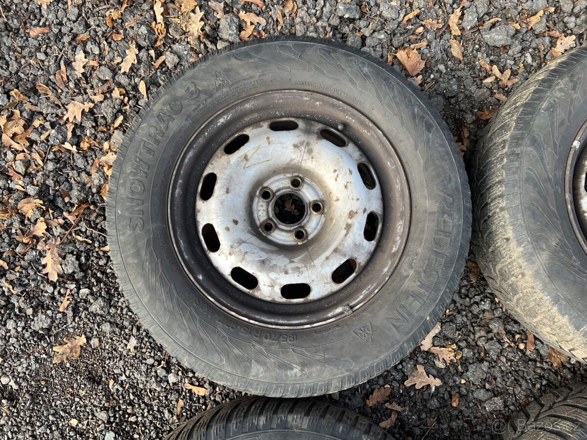 180. sada zimní kola 195/70 r15 5x100 Subaru - 4