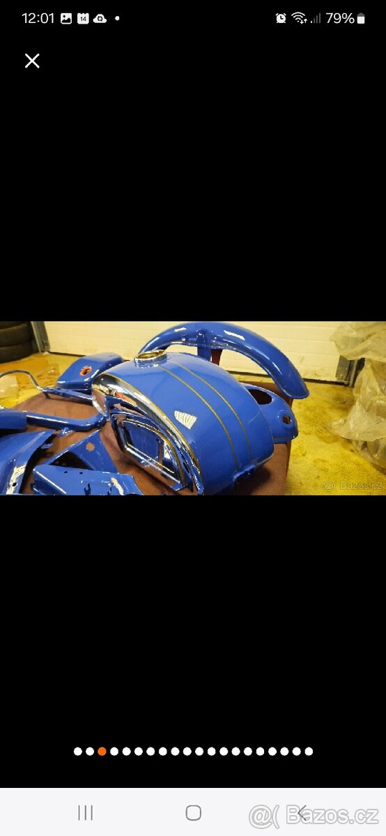 Lakování historickych motocyklů - 4