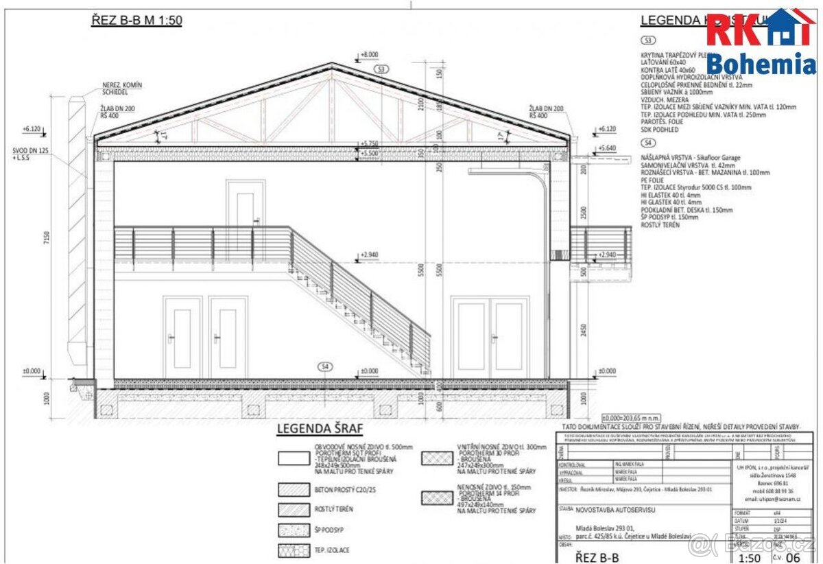 Prodej, komerční objekt, pozemek 660 m2, Mladá Boleslav, Čej - 4