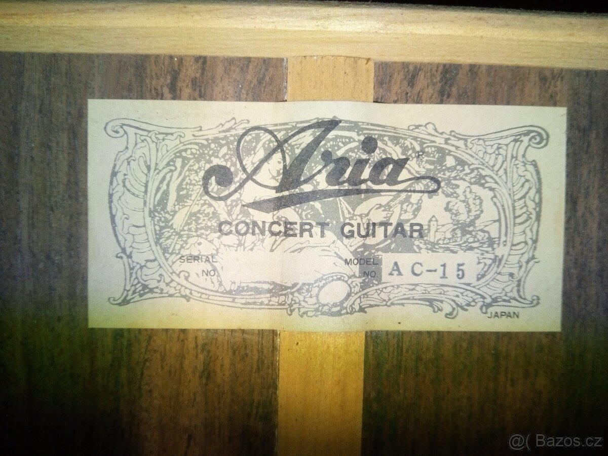 Koncertní kytara Aria - 4