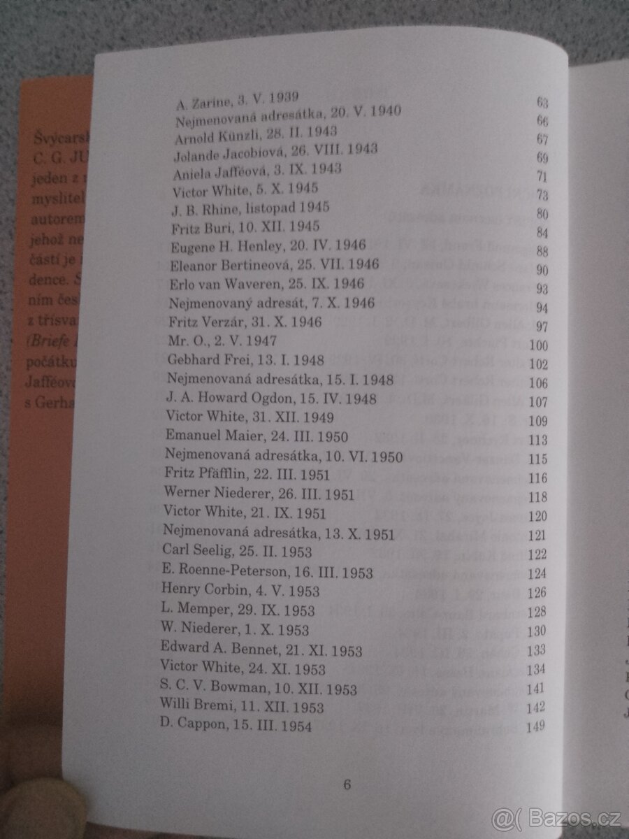 C. G. Jung , sto dopisu - 4