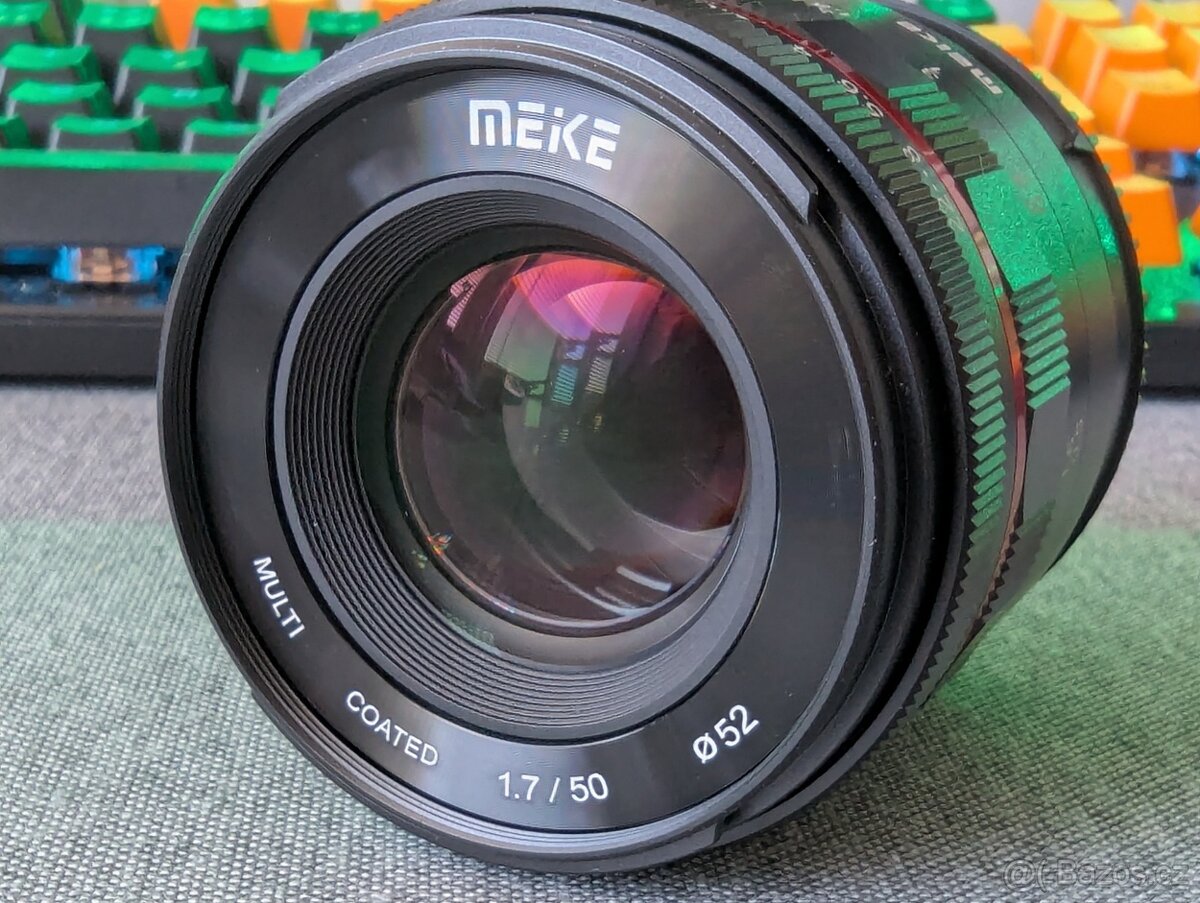 Objektiv MEIKE 50 mm f/1,7 MC pro SONY E - 4