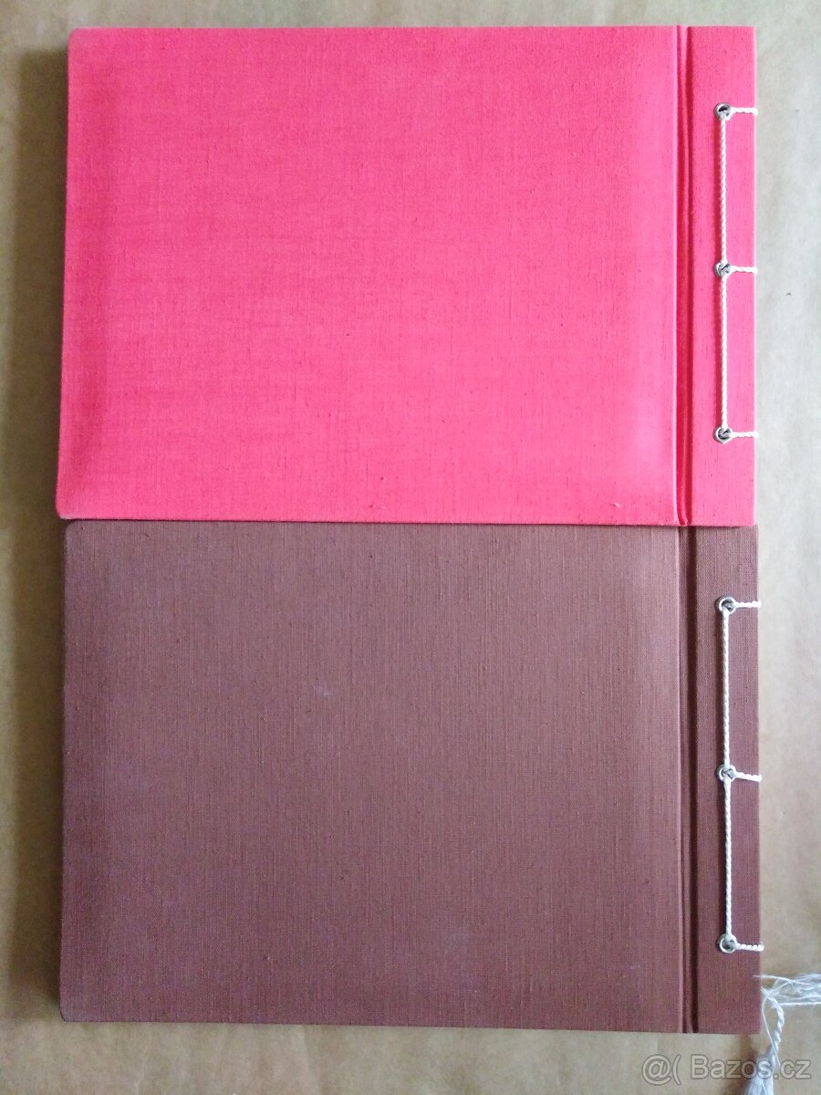 Starší fotoalbum - 2 x - nepoužité - 4