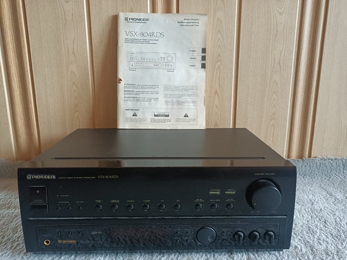 Receiver PIONEER VSX - 804RDS - 4