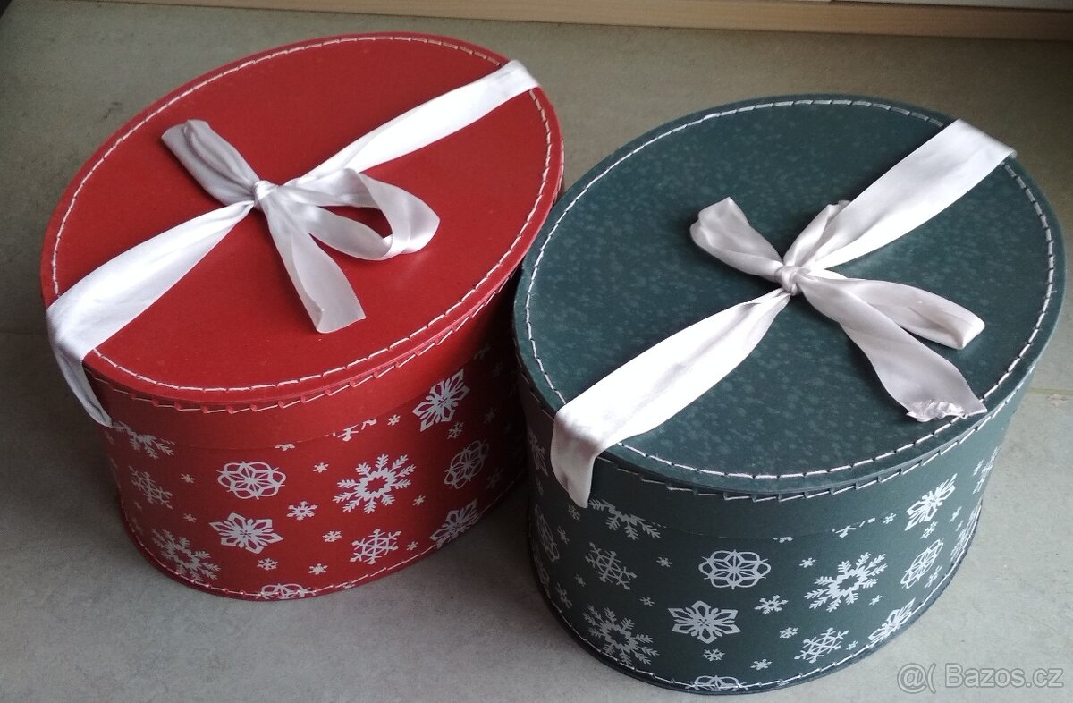 Vánoční dárkové a úložné krabice Kazeto - 4