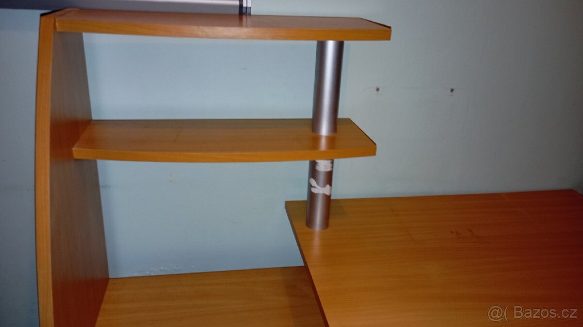 Stůl pro PC a psací+polohovací křeslo - 4