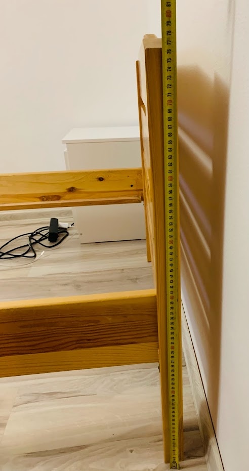 Postel 200x90cm, matrace - 4