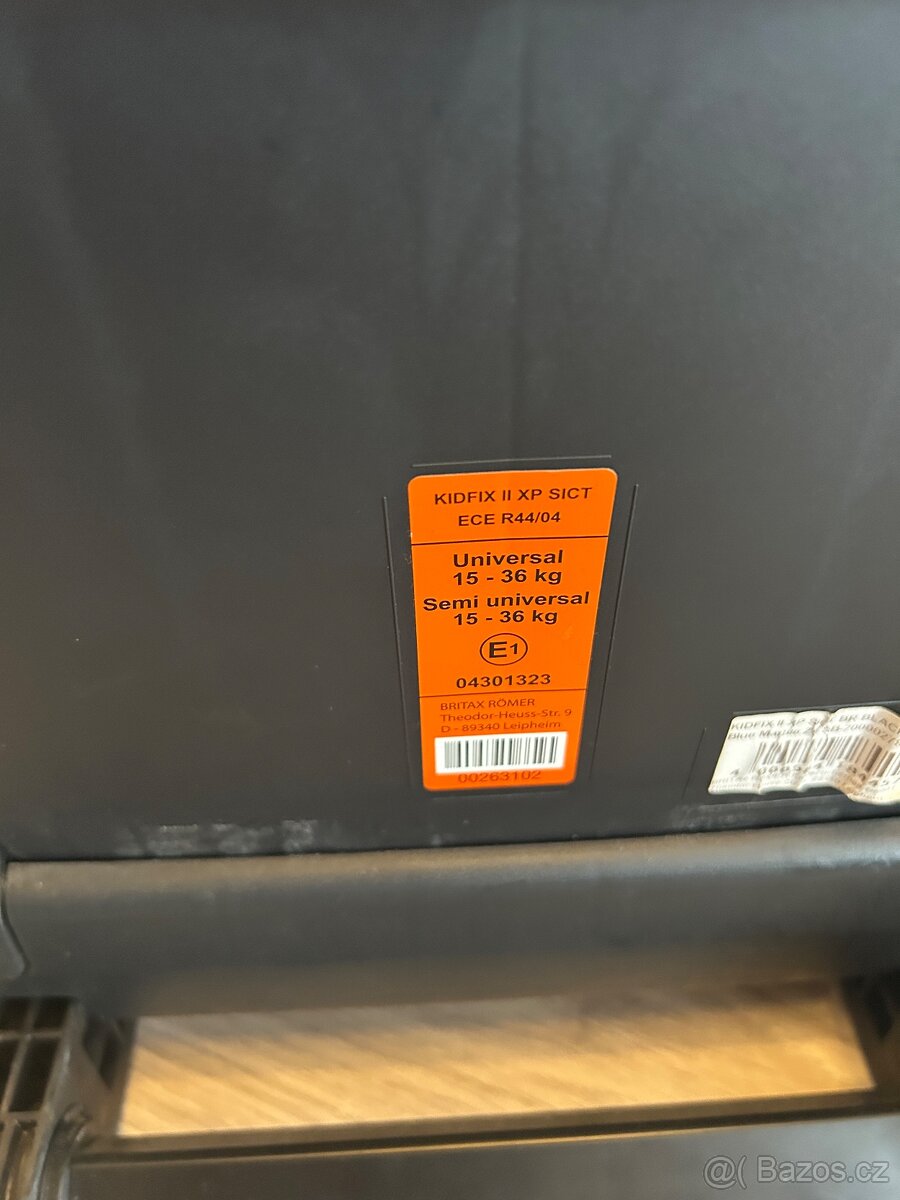 autosedačku Römer KIDFIX II XP SICT Black Edition - 4
