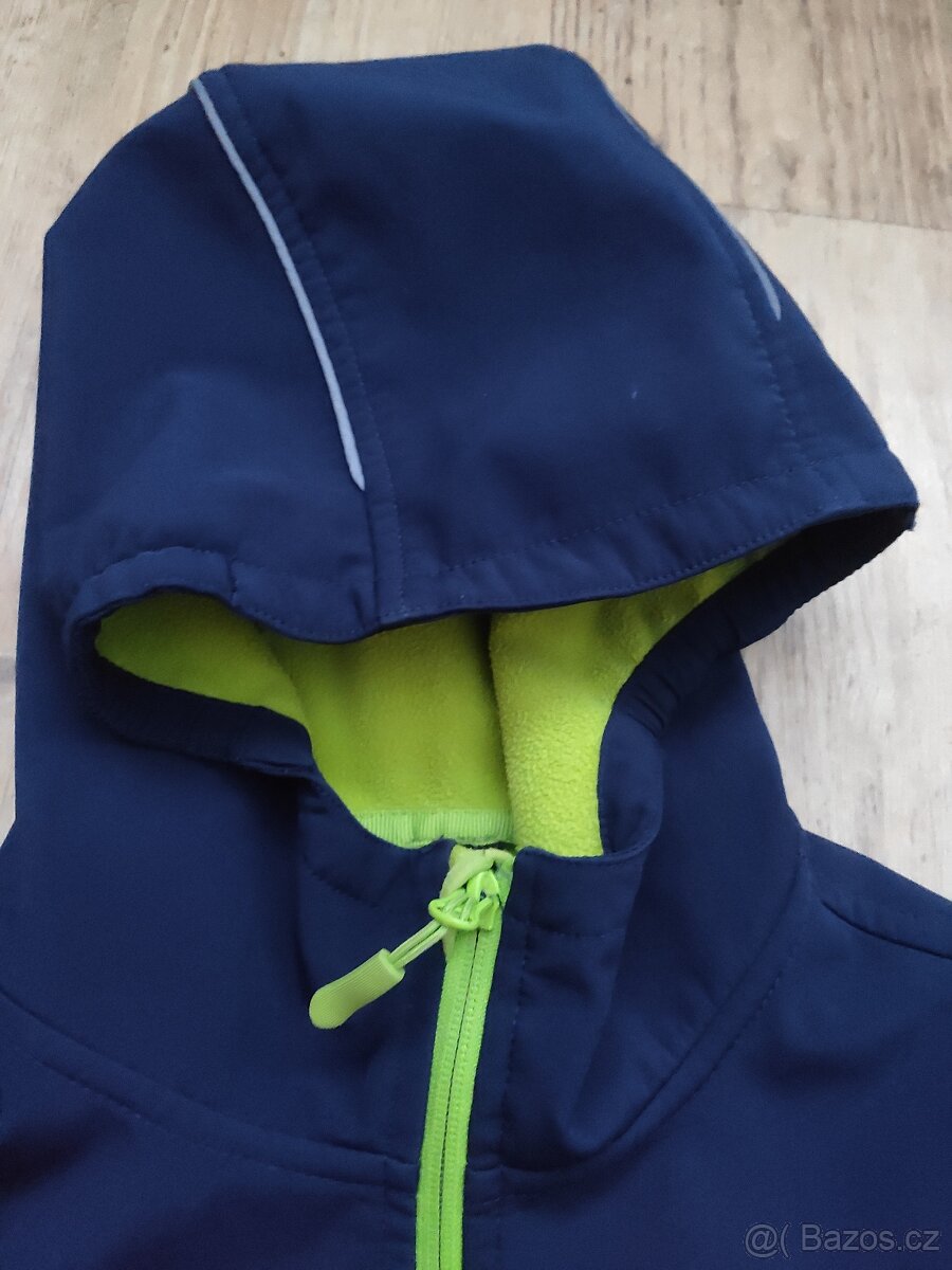 Zateplená softshellová bunda 152/158 - 4