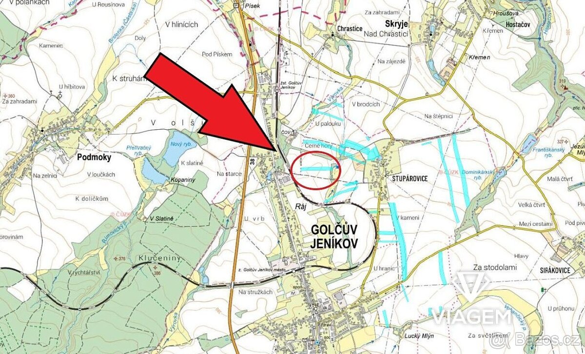 Pole 8 606 m², Podíl 33 % o výměře 2 868 m² - 4