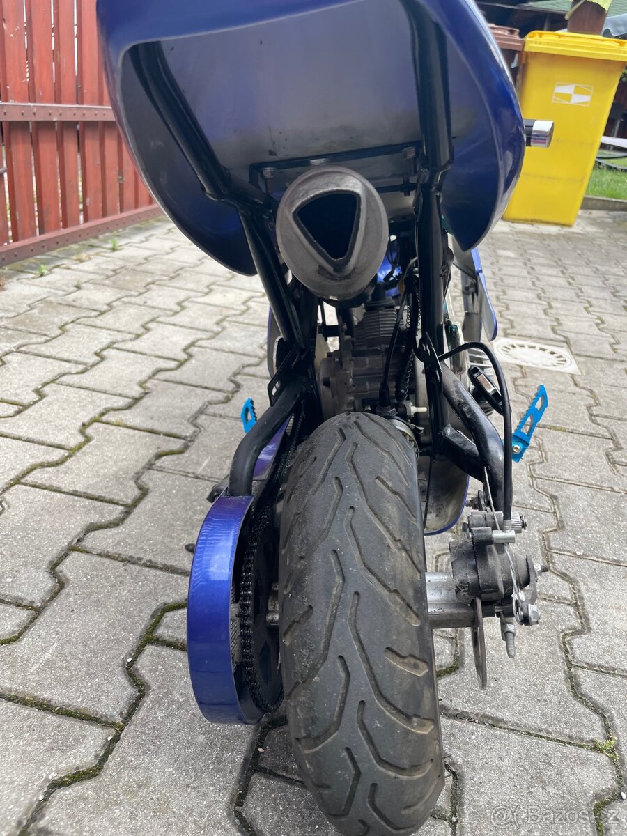 Čtyřkolka 110ccm (107ccm), minibike 50ccm (49ccm)