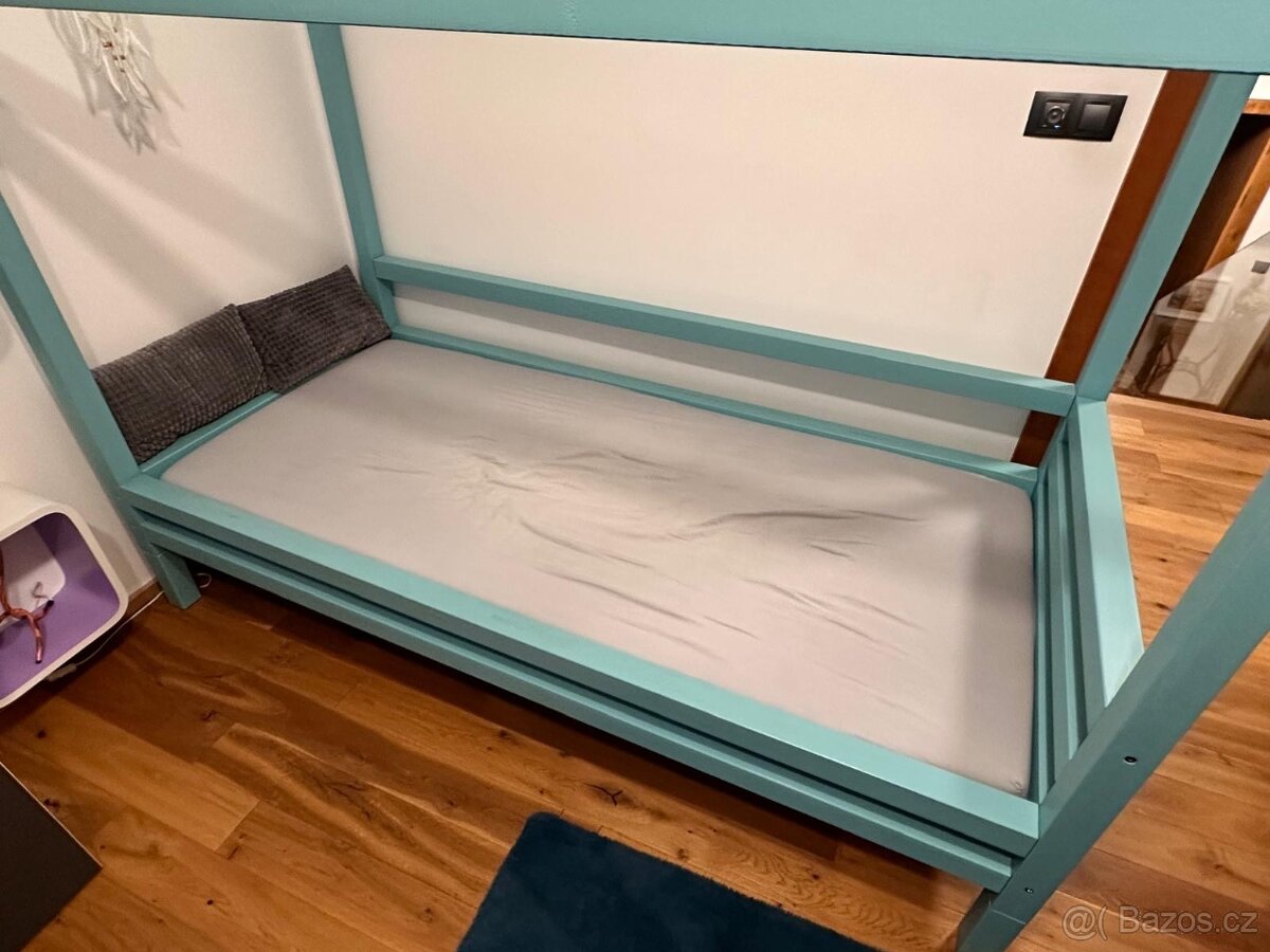 Dětská domečková postel - 4