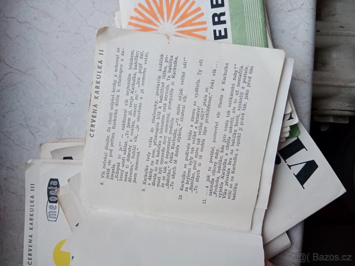 Stereokotoučky pohádky Meopta 17 kusů - 4