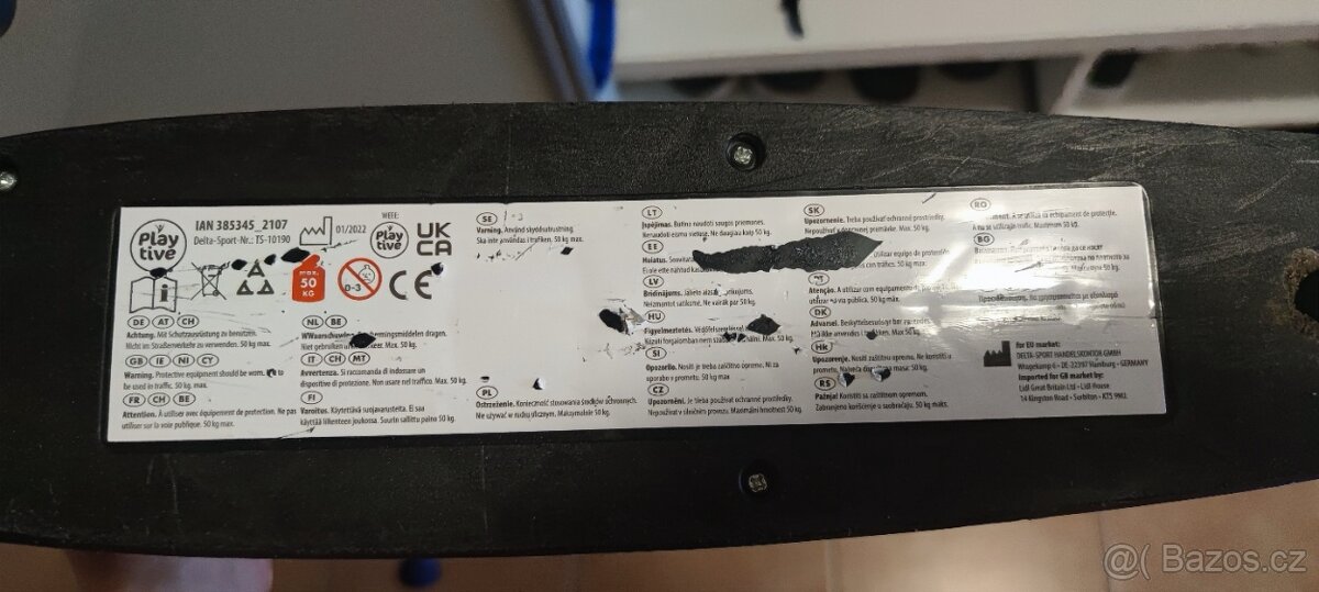 Playtive Dětská trojkoloběžka s LED kolečky - 4