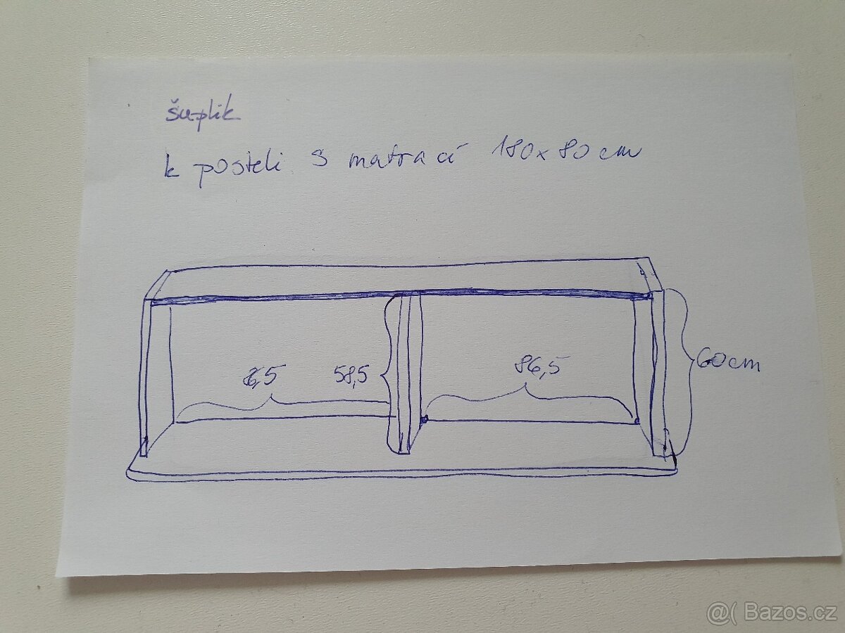 Šuplík pod postel 180x80 + ostatní - 4