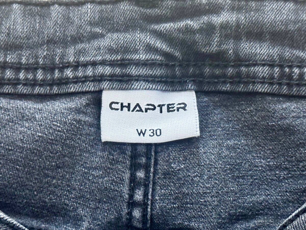 Chlapecké kraťasy Chapter, černé - vel. W30 - 16-17 let - 4