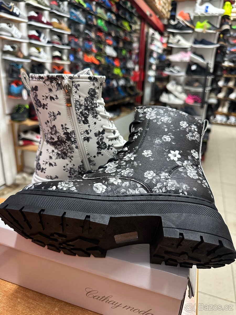 Damske zimni kotníčkové boty - 4