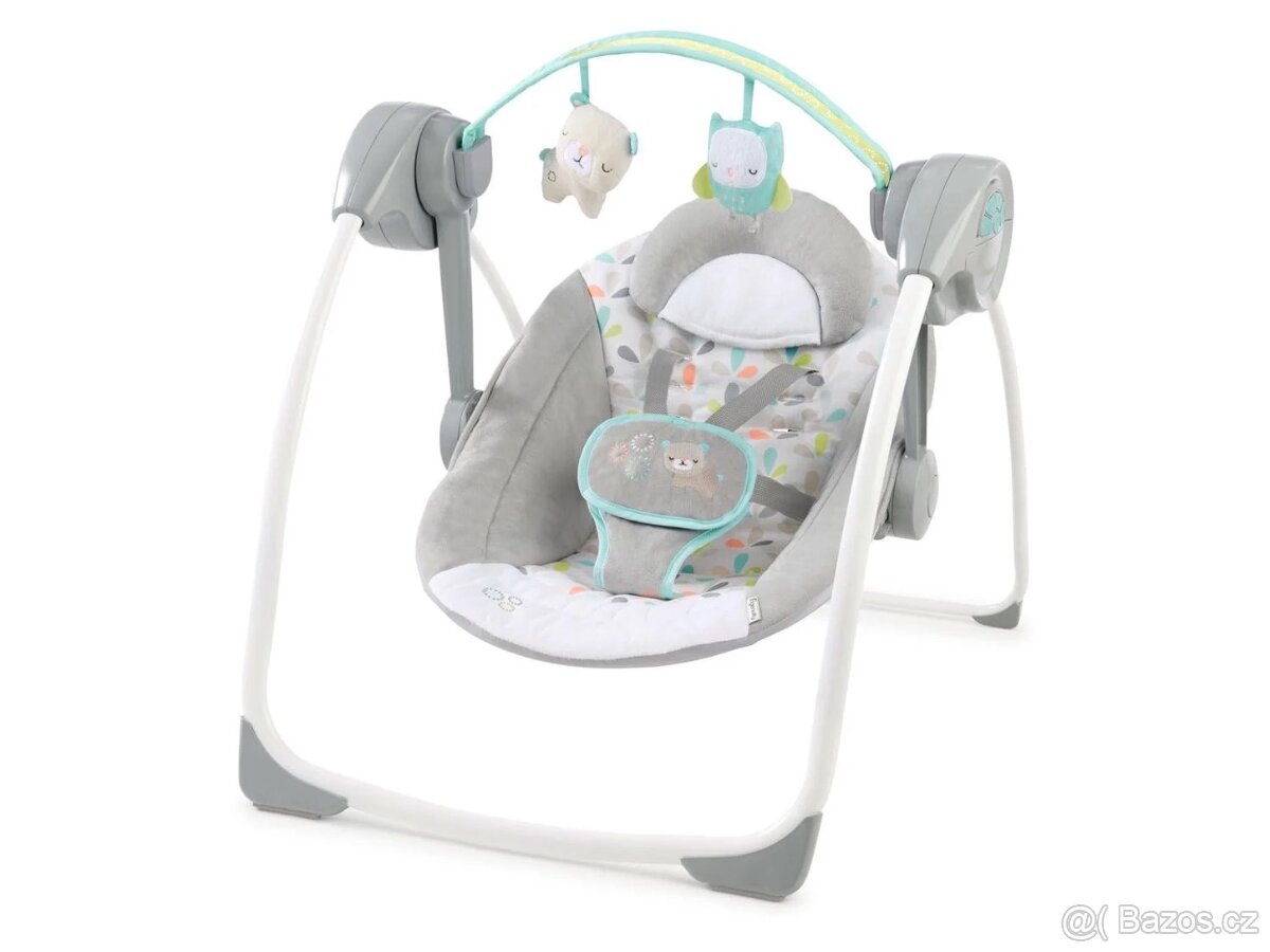 Houpačka s melodií Cuddle Lamb 0m+ INGENUITY - 4