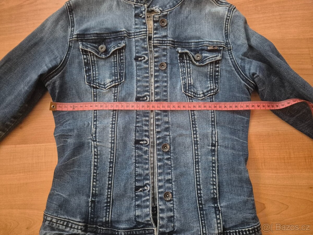 Riflová džínová bunda Timeout v.S cca 158/164 - 4