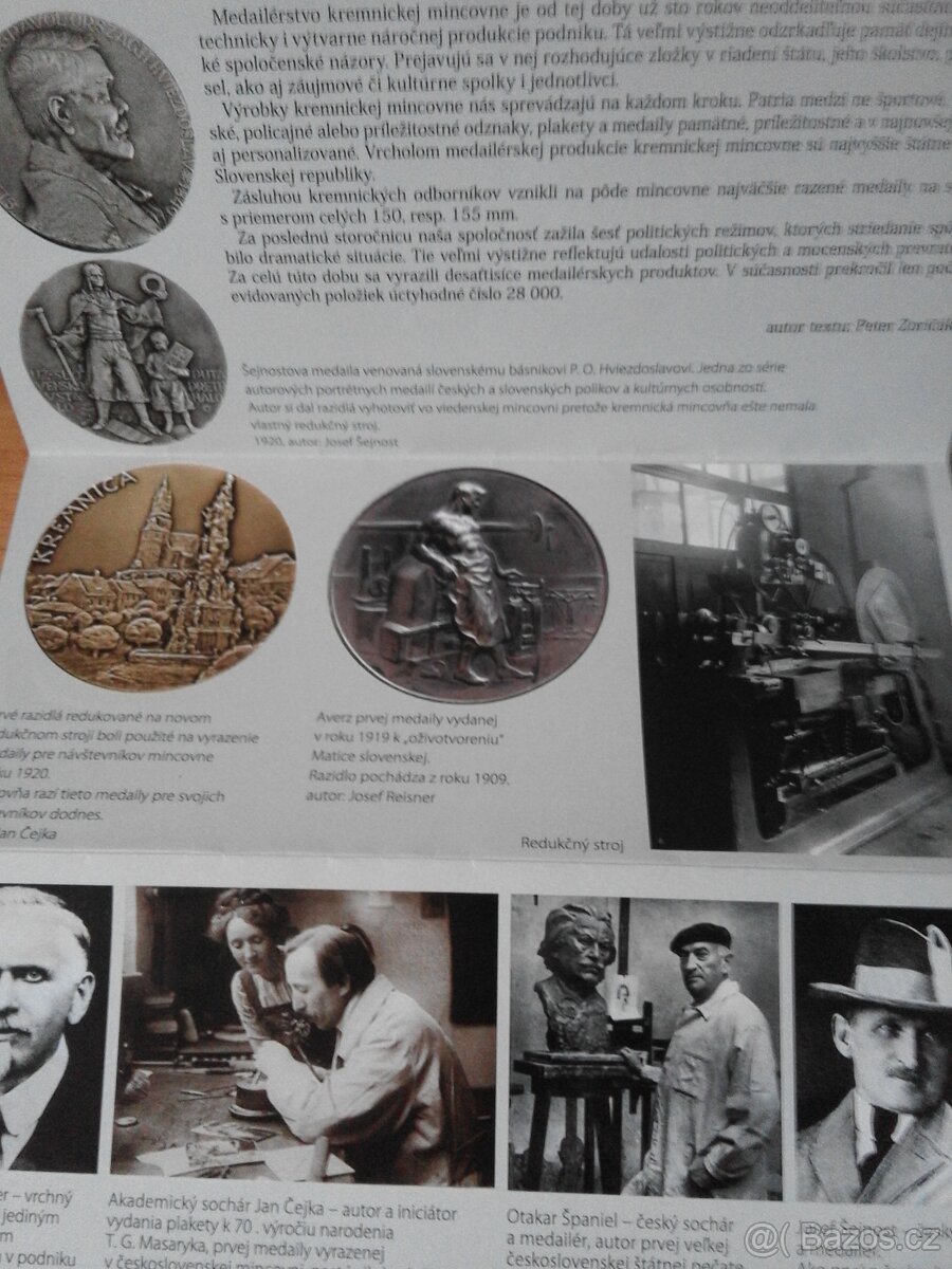 Medaile 100. let výročí obnovení ražby medailí v Kremnici - 4
